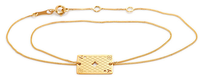julie genet microvegas ace of diamonds bracelet