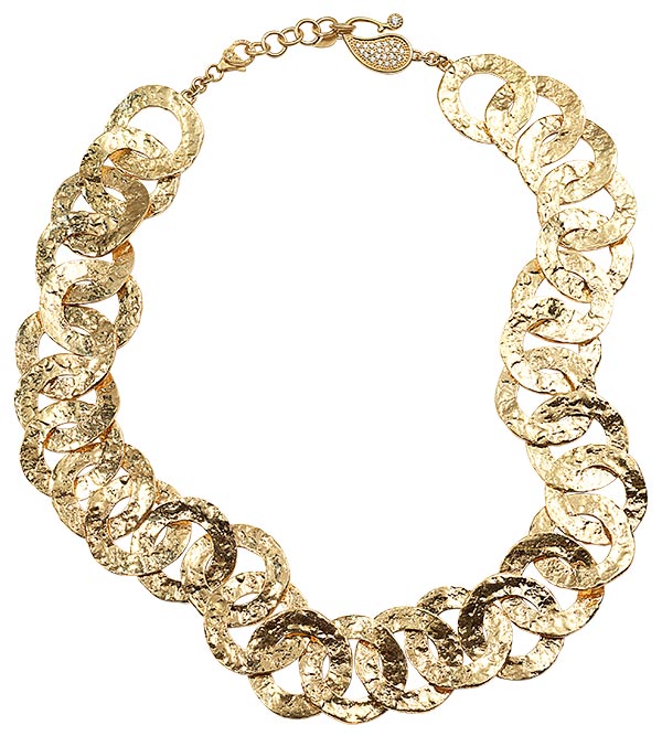 Coomi serenity open link necklace