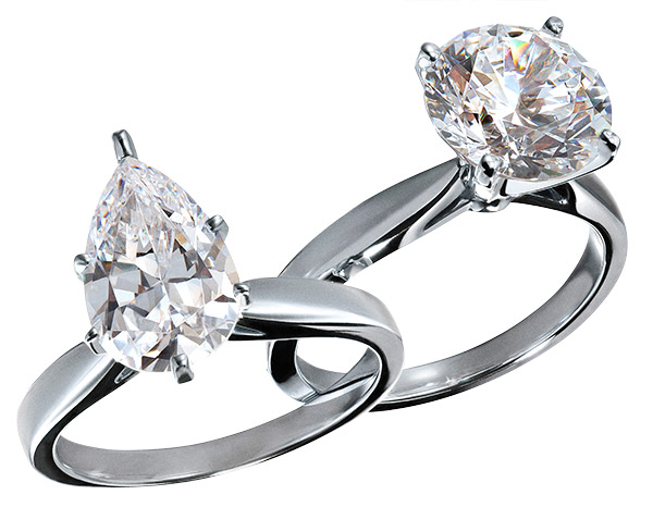 ALTR lab grown solitaire rings