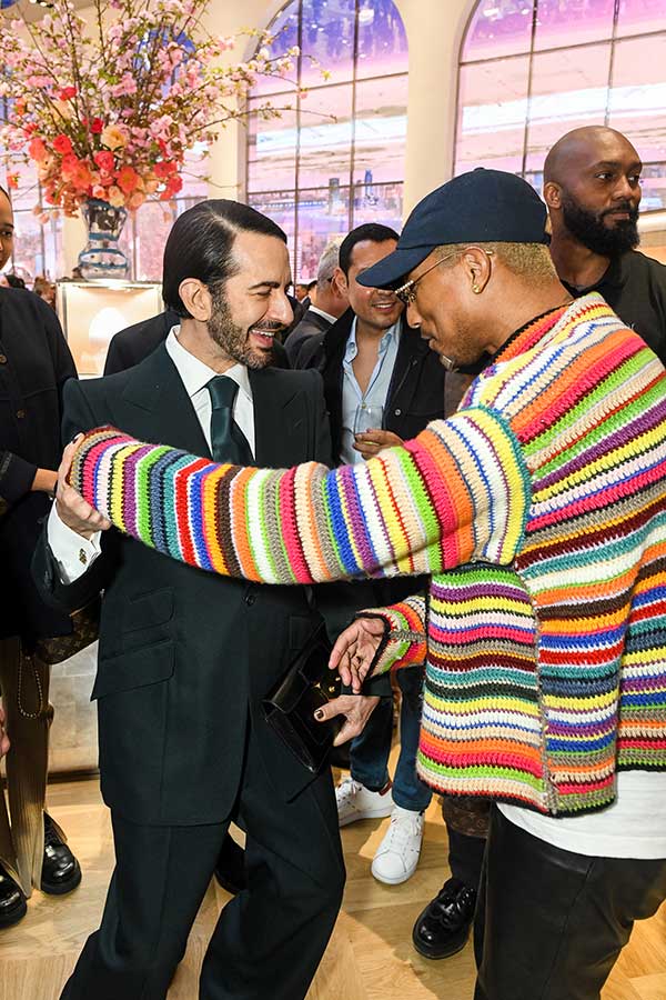 Marc Jacobs Pharrell Credit BFA Joe Schildhorn Marc Jacobs Pharrell Credit BFA Joe Schildhorn