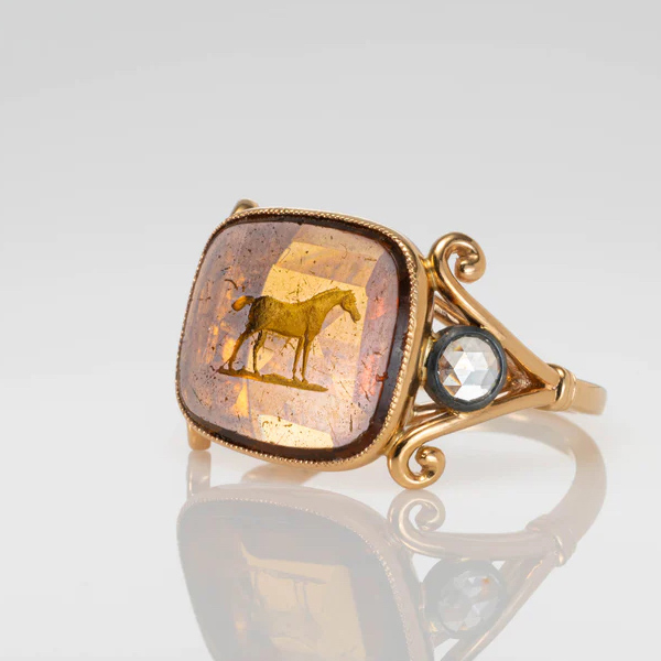 Seal Scribe Golden Pony ring Seal Scribe Golden Pony ring