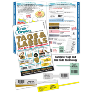 Arch Crown tag and label