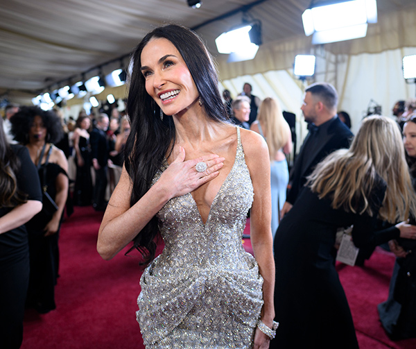 Demi Moore at 2025 Oscars Demi Moore at 2025 Oscars