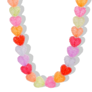 Crysta Haze Jelly Heart necklace