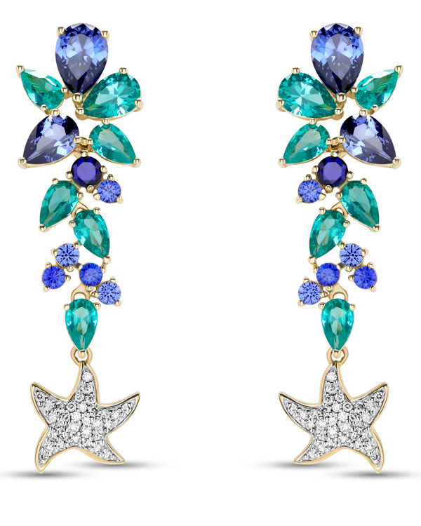 Flaircraft Deep Blue earrings Flaircraft Deep Blue earrings
